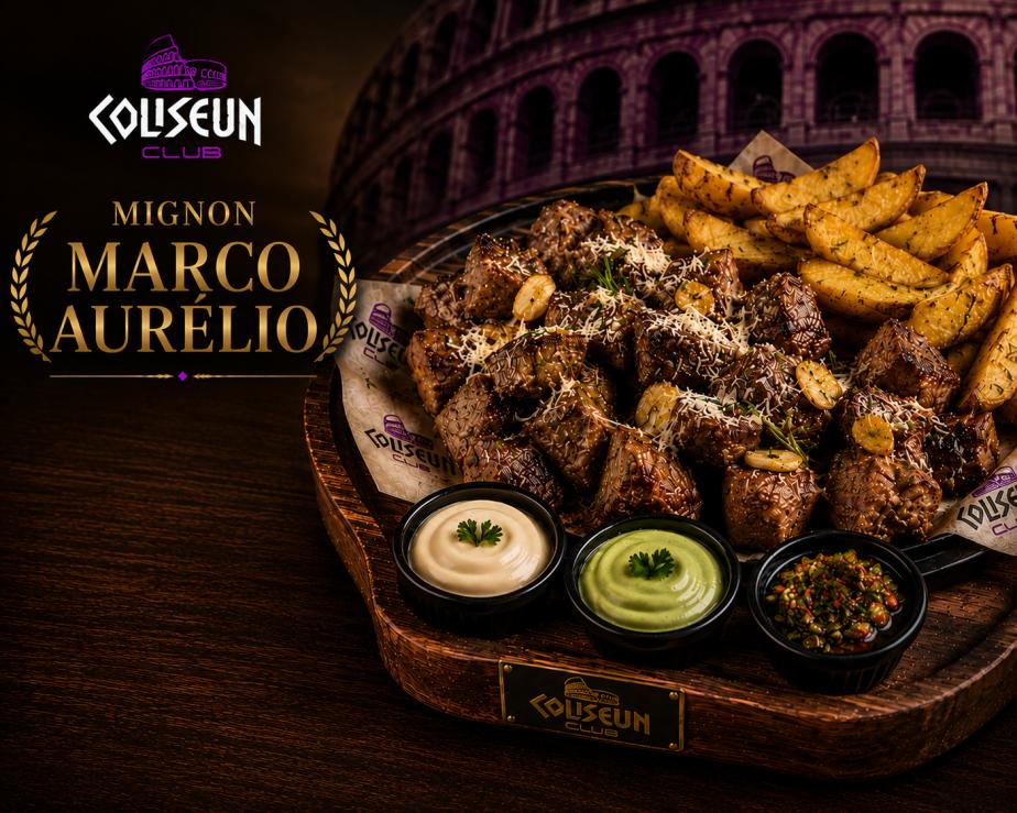 MIGNON MARCO AURÉLIO — Coliseun Club